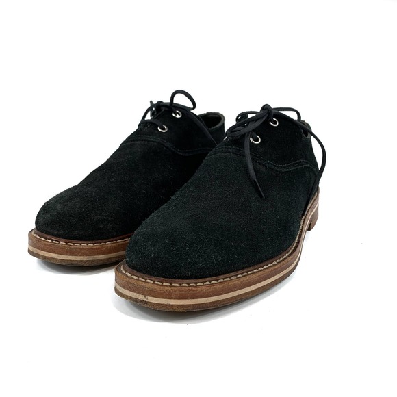 Helm USA Men\'s Black Suede Benson Oxford Shoes main image 3